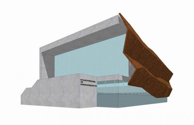 Sketchup文化模型|展览馆，文化馆，科技馆， 现代风格，文化建筑