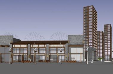 Sketchup商业模型|沿街商业，新中式风格-BIM建筑网