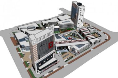 Sketchup综合体模型|城市综合体规划，购物中心，高层写字楼，办公酒店，公寓，现代风格-BIM建筑网