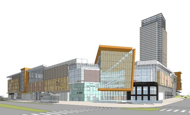 Sketchup综合体模型|华润南宁万象城，商业综合体，办公，多层高层混合，现代风格