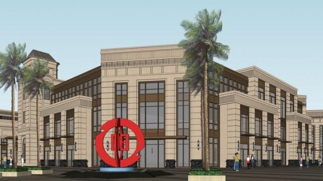 Sketchup商业模型|沿街商业，古典风格，欧式风格