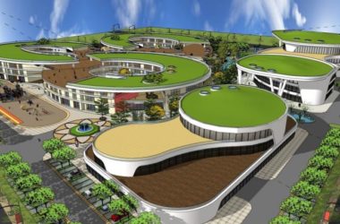 Sketchup学校模型|多层幼儿园，现代风格，教育建筑-BIM建筑网