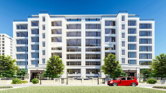 Sketchup住宅模型|高层住宅，居住建筑，现代风格