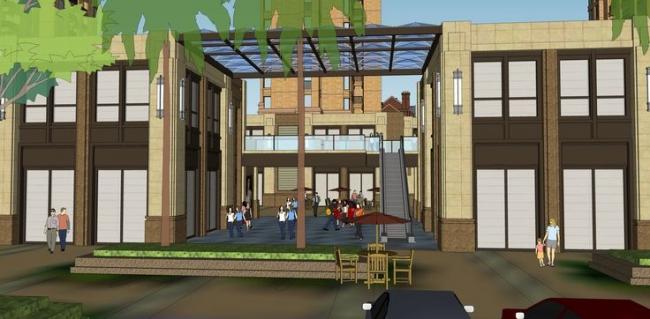 Sketchup住宅模型|欧式，新古典风格，高层住宅小区，居住建筑