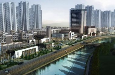 Sketchup住宅模型|高层住宅,居住建筑,徽派建筑,新中式风格,商业街,滨水景观-BIM建筑网