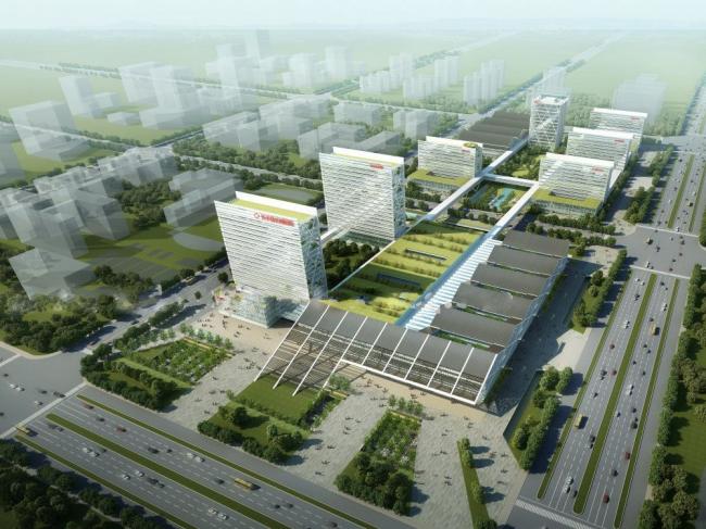 Sketchup医院模型|高层医院，医疗建筑，现代风格