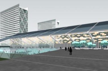 Sketchup医院模型|高层医院，医疗建筑，现代风格-BIM建筑网