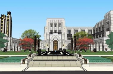 Sketchup商业模型|示范区，现代风格，商业，娱乐休闲设施-BIM建筑网