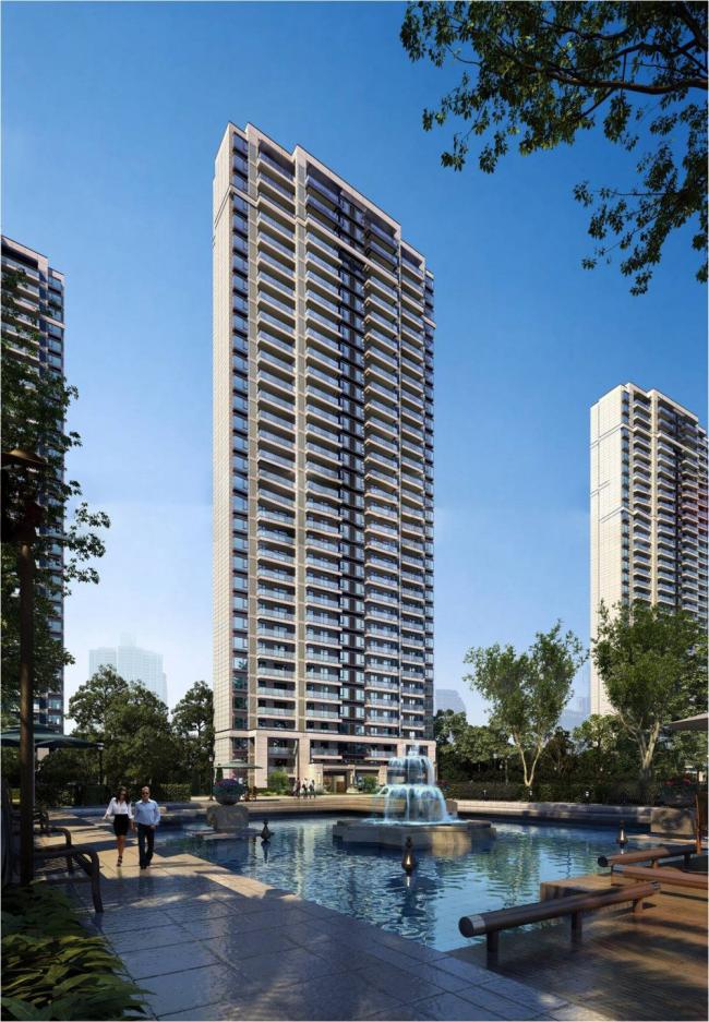 Sketchup住宅模型|售楼处，现代风格，高层住宅