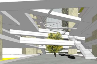 Sketchup办公模型|高层办公，写字楼，商业建筑，现代风格，异形-BIM建筑网