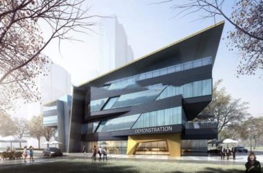 Sketchup商业模型|多层售楼处，商业建筑，现代风格-BIM建筑网