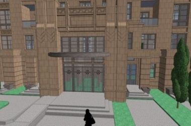 Sketchup住宅模型|多层住宅楼,居住建筑,新古典风格-BIM建筑网