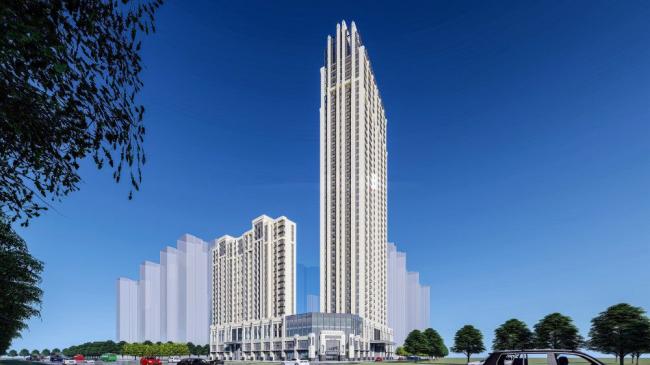 Sketchup综合体模型|超高层商业综合体，现代风格，酒店办公