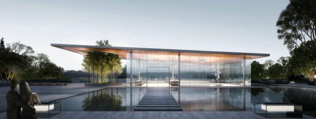 Sketchup商业模型|多层会所，商业建筑，现代风格