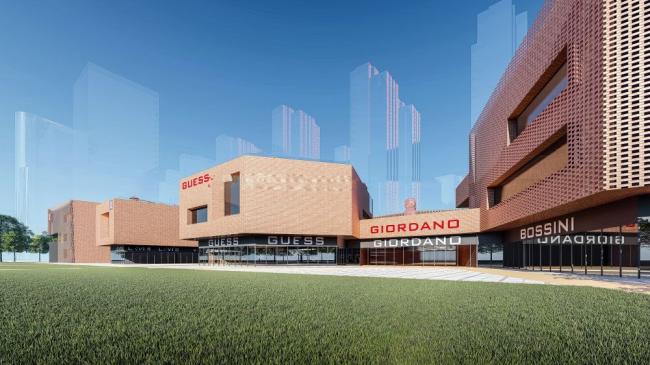 Sketchup商业模型|多层商业建筑，购物商场，现代风格