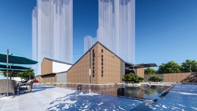 Sketchup商业模型|会所，现代风格，商业，娱乐休闲设施