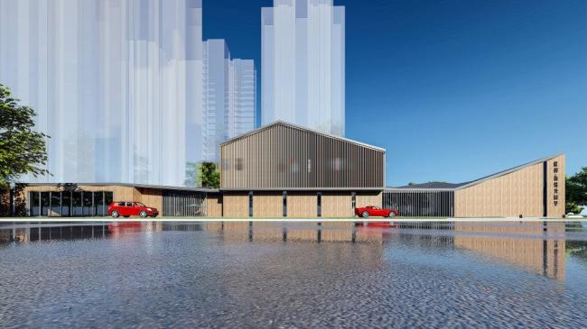 Sketchup商业模型|会所，现代风格，商业，娱乐休闲设施