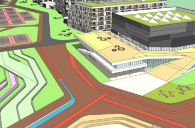 Sketchup学校模型|多层学校，校园，教育建筑，教学楼，现代风格-BIM建筑网