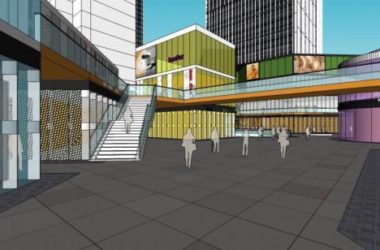 Sketchup综合体模型|超高层商业综合体，办公酒店，商业裙房，现代风格-BIM建筑网