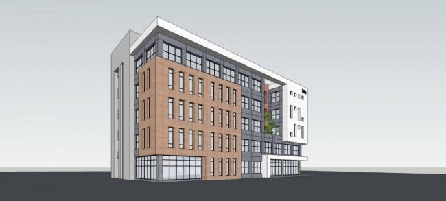 Sketchup办公模型|多层办公楼，现代风格