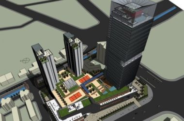 Sketchup综合体模型|超高层商业综合体，现代风格，酒店，办公-BIM建筑网