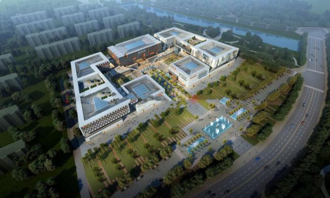 Sketchup文化模型|多层博物馆，现代风格，文化建筑