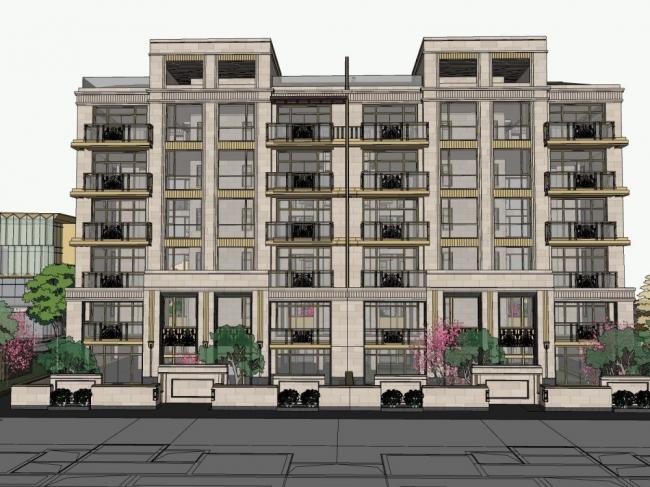 Sketchup住宅模型|多层住宅，居住建筑，现代风格