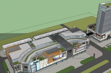 Sketchup综合体模型|商业综合体，多层高层混合，现代风格-BIM建筑网