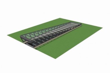 Sketchup素材模型|地下车库出入口-BIM建筑网