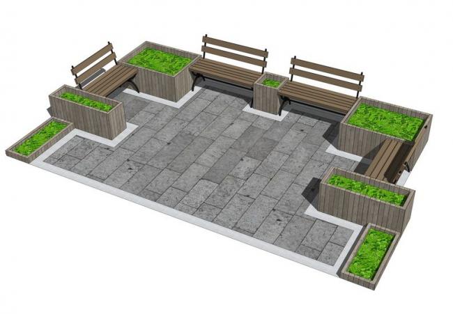 Sketchup景观模型|节点景观