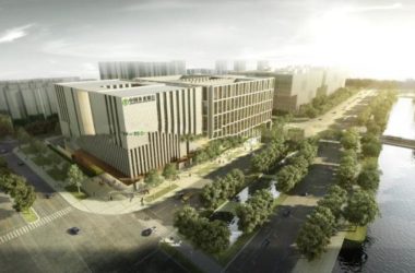 Sketchup办公模型|银行办公楼，多层，现代风格-BIM建筑网