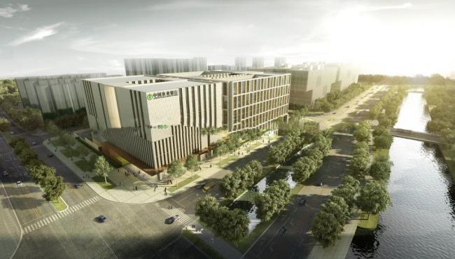 Sketchup办公模型|银行办公楼，多层，现代风格