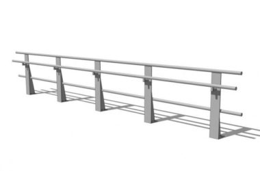 Sketchup素材模型|道路护栏-BIM建筑网