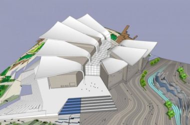 Sketchup文化模型|多层博物馆，文化建筑，现代风格-BIM建筑网
