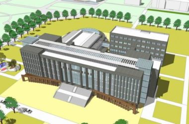 Sketchup办公模型|行政办公楼，多层政府办公楼，现代风格-BIM建筑网