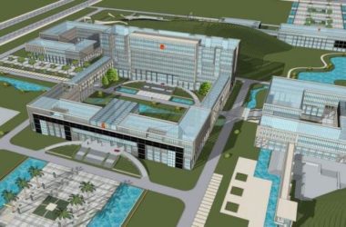 Sketchup办公模型|行政办公楼，多层政府办公楼，现代风格-BIM建筑网