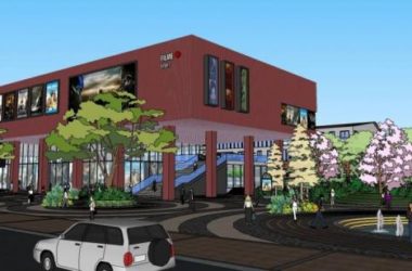 Sketchup商业模型|多层商业街，商场，景观，现代风格-BIM建筑网