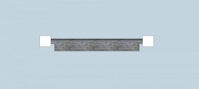 Sketchup素材模型|围墙护栏，建筑构件，中式风格