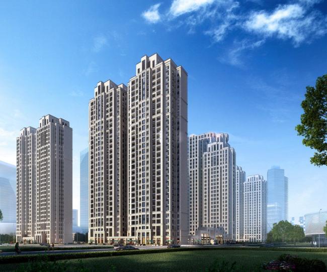 Sketchup住宅模型|高层住宅，居住建筑，现代风格