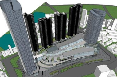 Sketchup综合体模型|超高层商业综合体，办公，现代风格-BIM建筑网