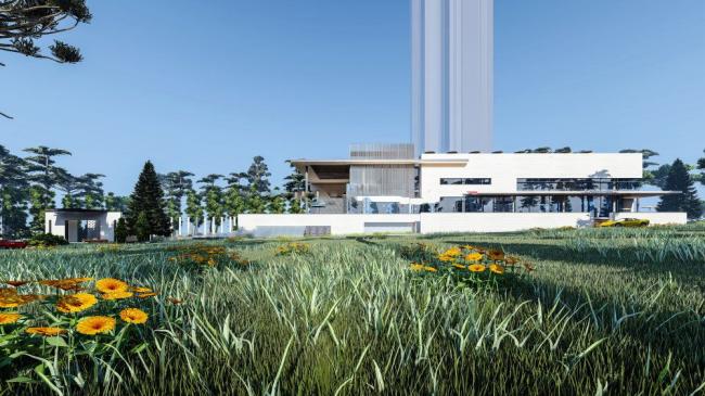 Sketchup商业模型|示范区，现代风格，商业建筑