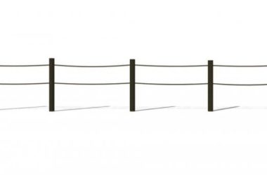 Sketchup素材模型|绳索，栏杆-BIM建筑网