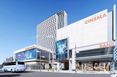 Sketchup综合体模型|高层商业综合体，办公，商业裙房，现代风格-BIM建筑网