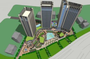 Sketchup酒店模型|高层酒店，办公，底层商业，商场，现代风格-BIM建筑网