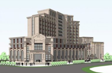 Sketchup酒店模型|高层酒店，新古典风格，简欧式-BIM建筑网