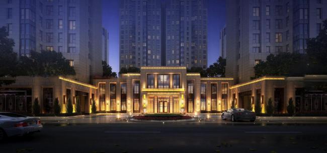 Sketchup住宅模型|高层住宅，现代风格，居住建筑