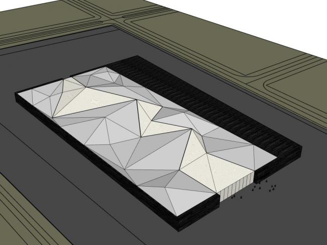 Sketchup文化模型|多层博物馆，文化建筑，现代风格