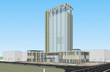 Sketchup办公模型|高层办公楼，酒店，现代风格-BIM建筑网