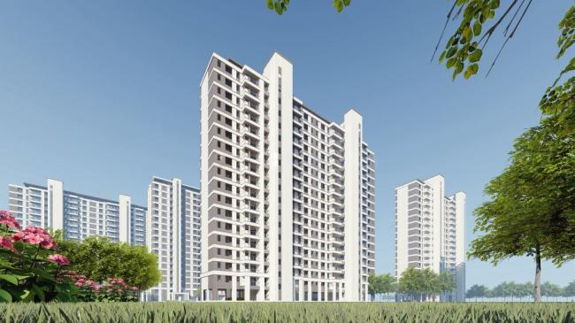 Sketchup住宅模型|高层住宅，现代风格，居住建筑