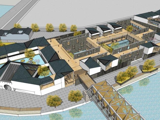 Sketchup文化模型|博物馆，现代风格，文化建筑